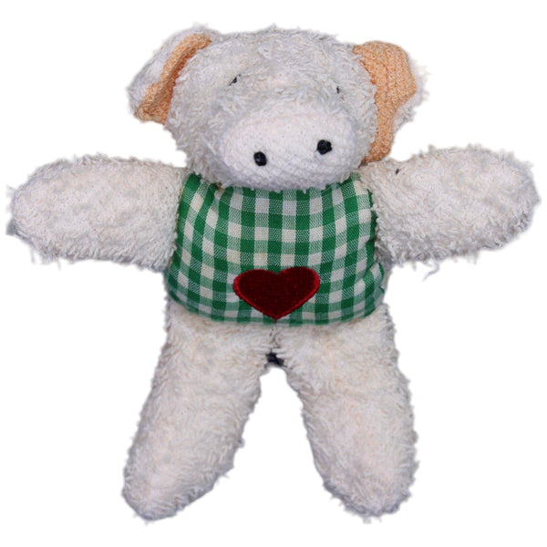 Frottee-Schwein mit Herz