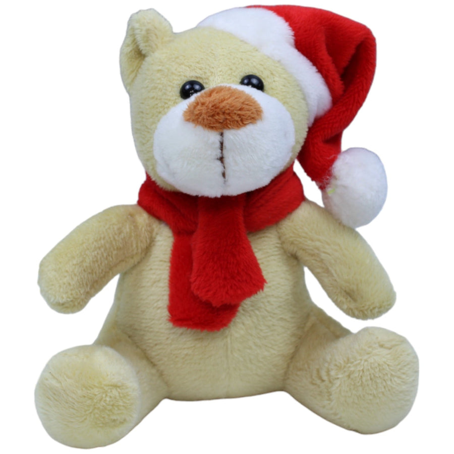 Teddybär mit Zipfelmütze & Schal, klein