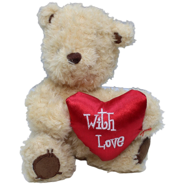 Cuddle me, Teddybär mit Herz "With Love"