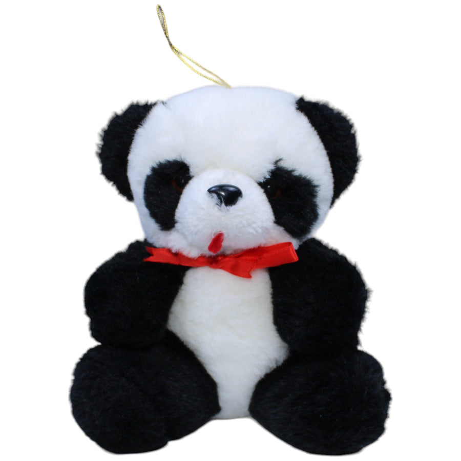 Panda Bär mit roter Schleife