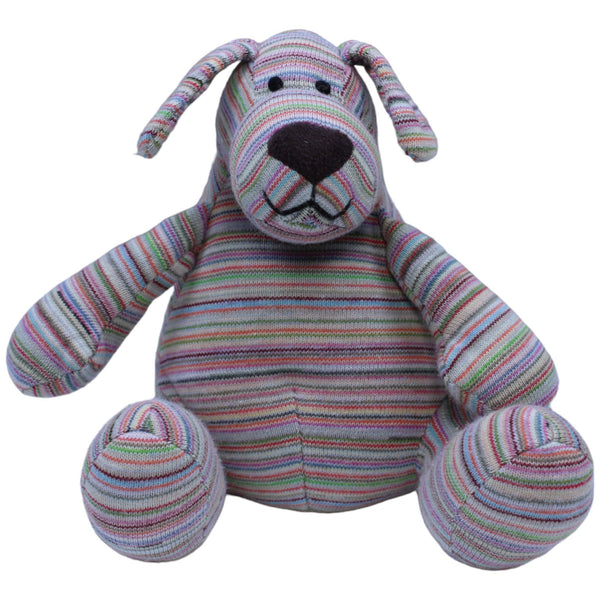 Bunt gestreifter Hund