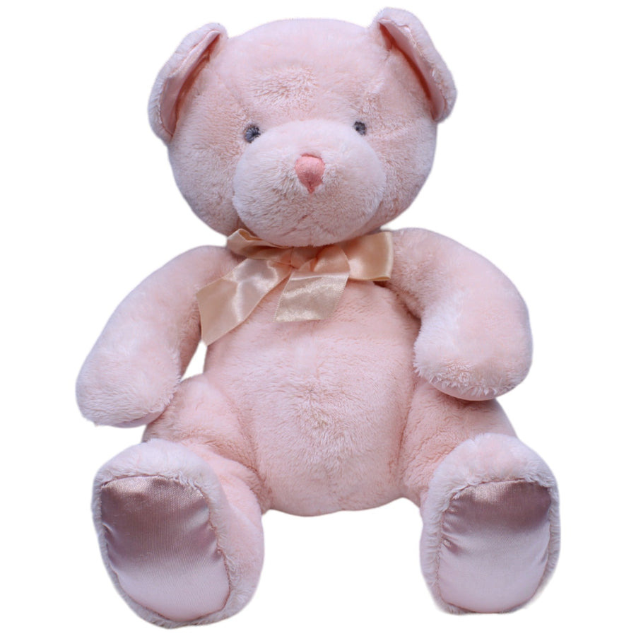 Teddybär für Mädchen mit Rassel, sitzend