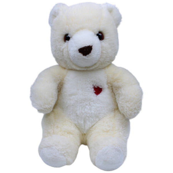 Teddybär mit gesticktem Herz, sitzend