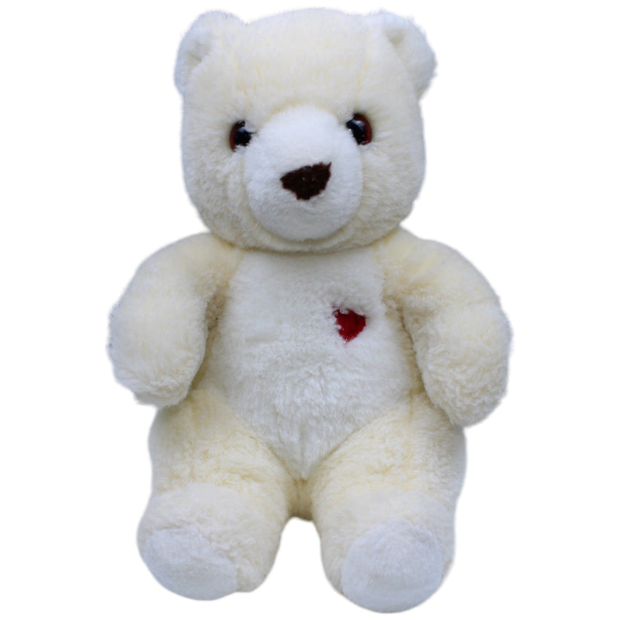 Teddybär mit gesticktem Herz, sitzend