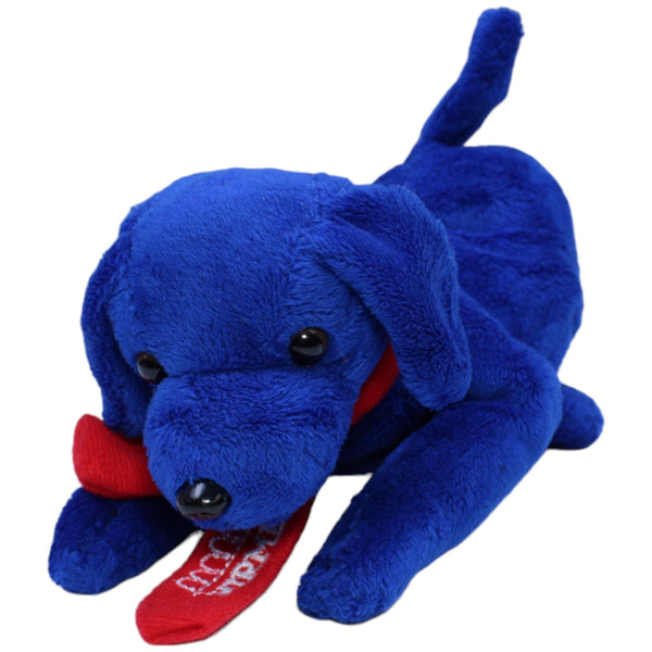 HIRMER, blauer Hund liegend