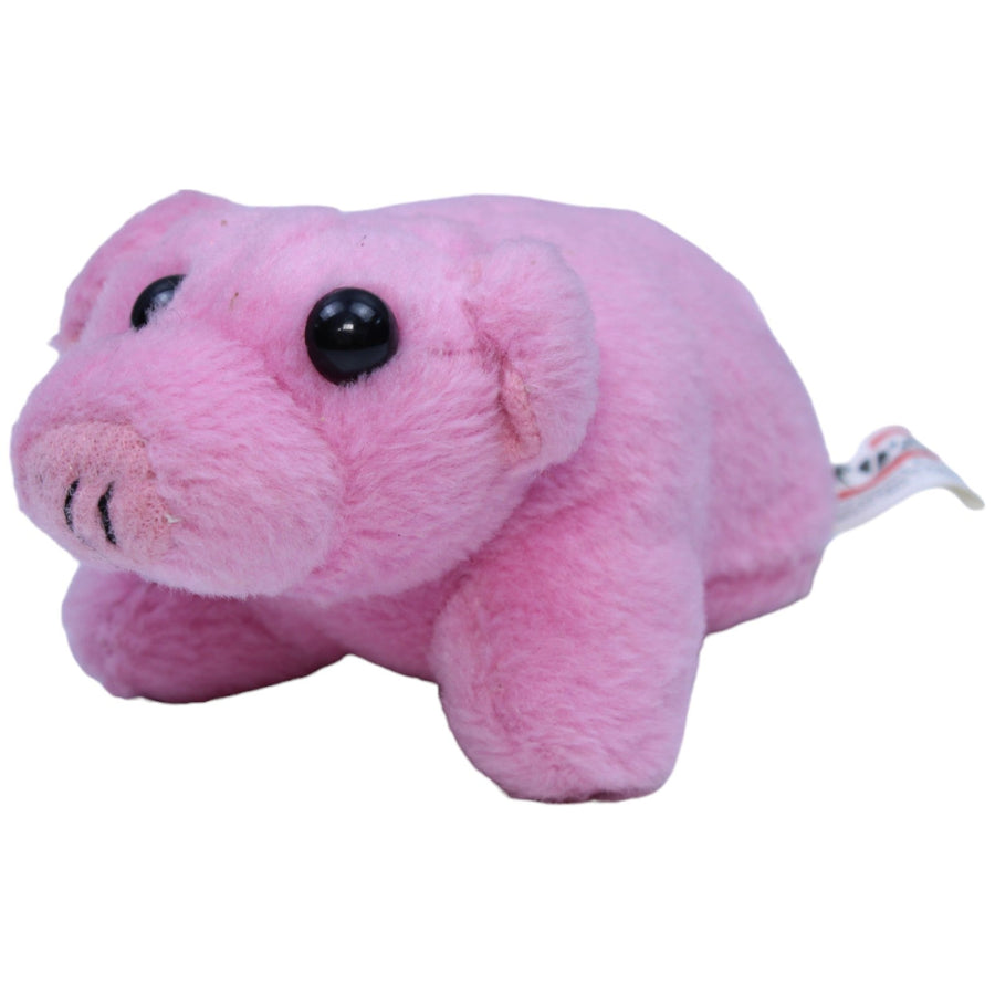 Rosa Schwein mit Vibration