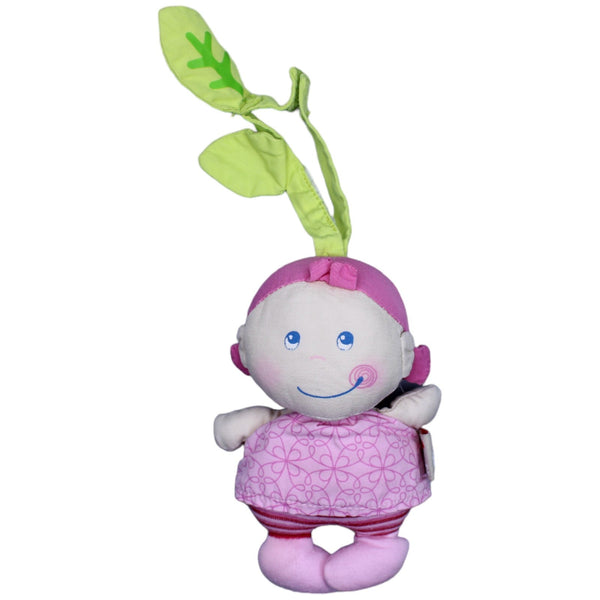 pure nature, Hängefigur mit Rassel, rosa