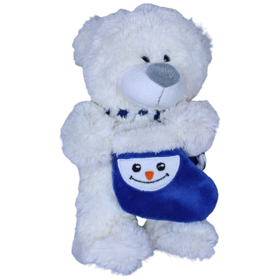 Cuddles Collection, Süßer Bär mit Weihnachtlicher Socke