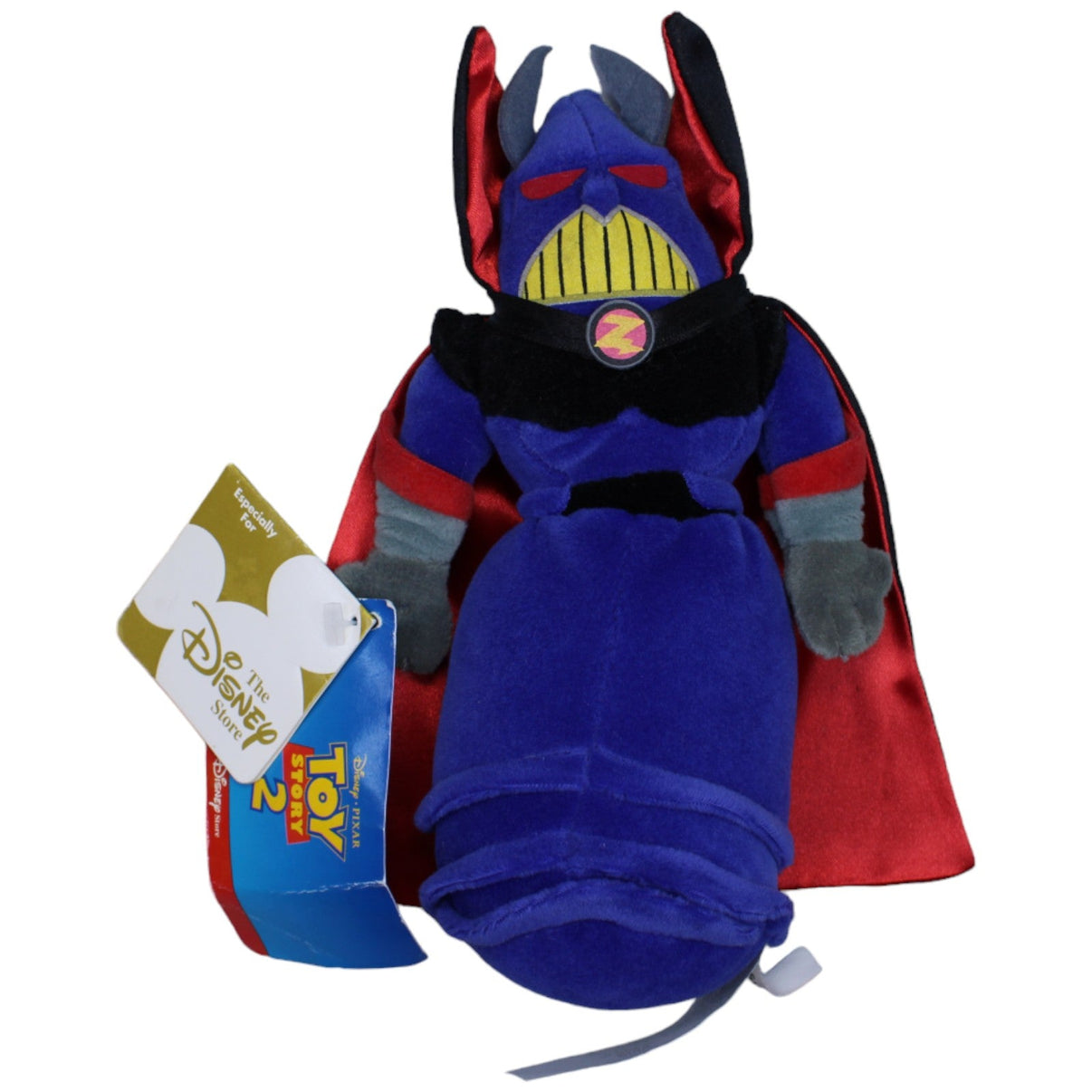 1236969 Disney Vintage Disney Store Mini Bean Bag, Zurg aus Toy Story 2 Plüschfigur Kumpel Leo Imperator Zurg neu