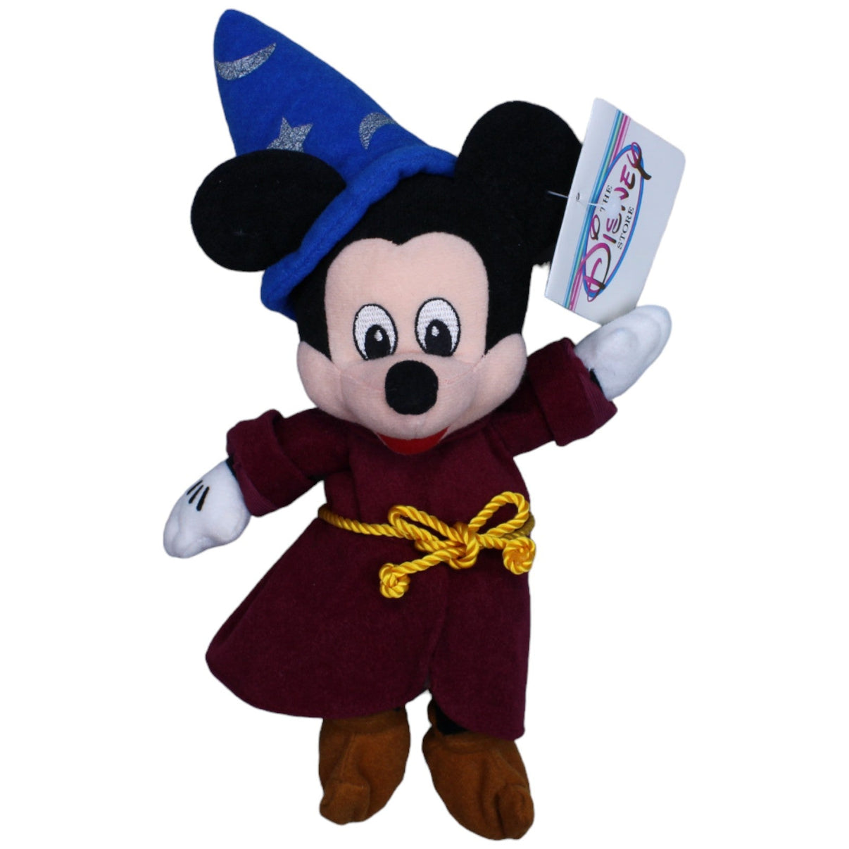 1236972 Disney Vintage Disney Store Bean Bag, Fantasia Micky Kuscheltier Kumpel Leo Mickey Mouse neu