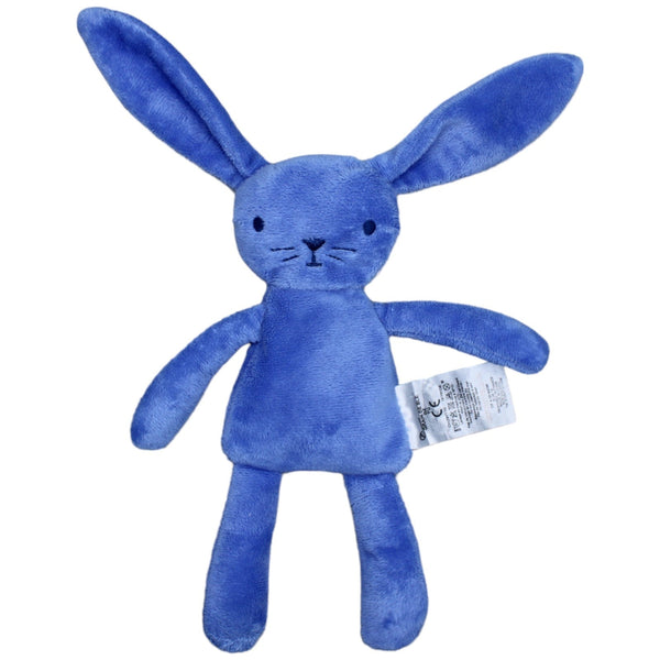 Süßer blauer Hase mit langen Ohren