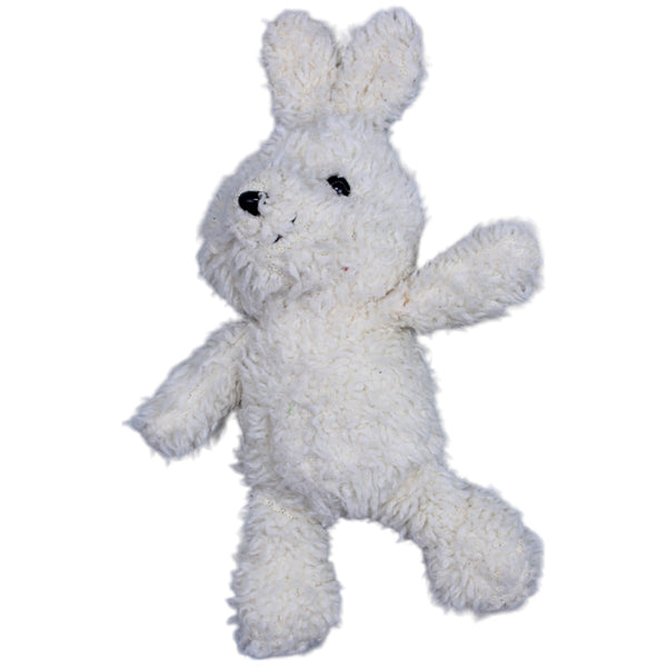 Süßer wuscheliger Hase, weiß