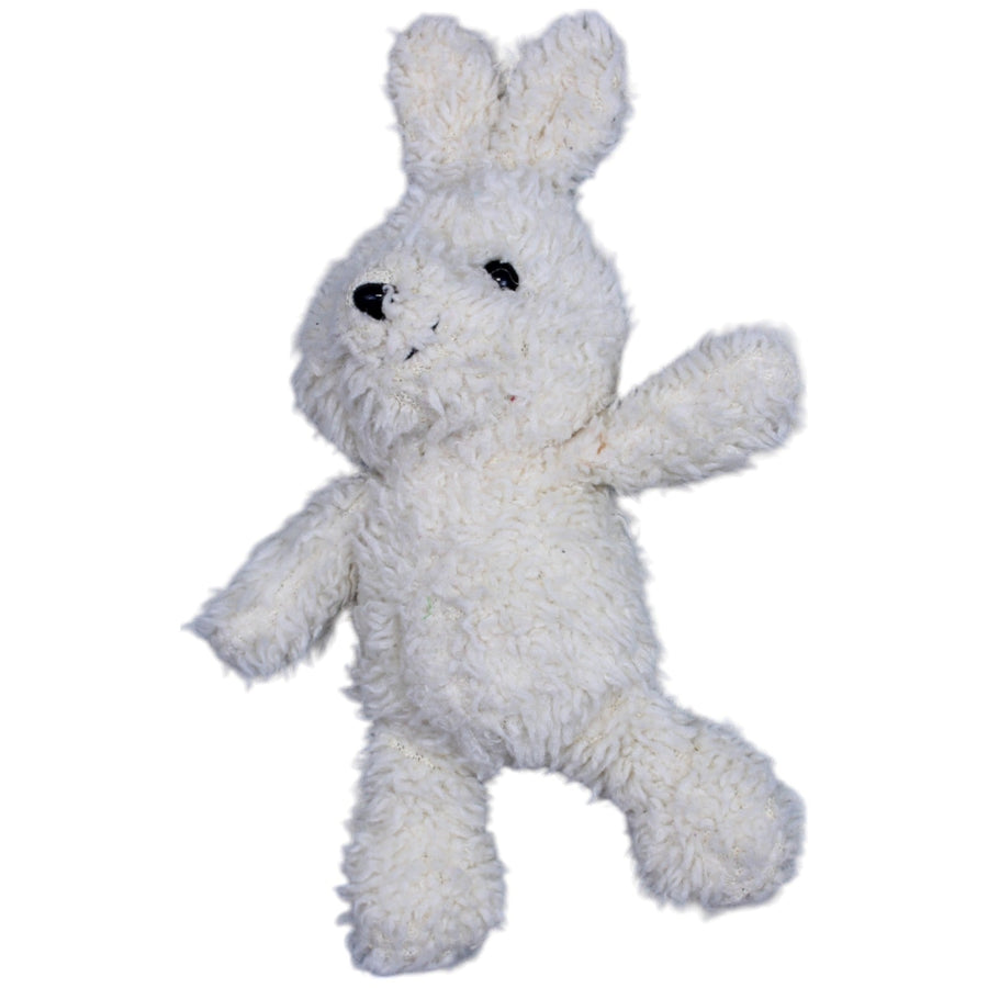 Süßer wuscheliger Hase, weiß