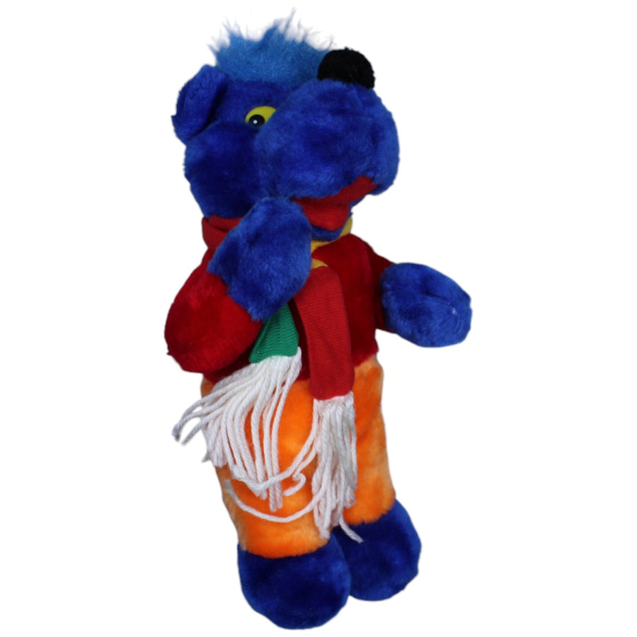 Blauer Bär mit Schal