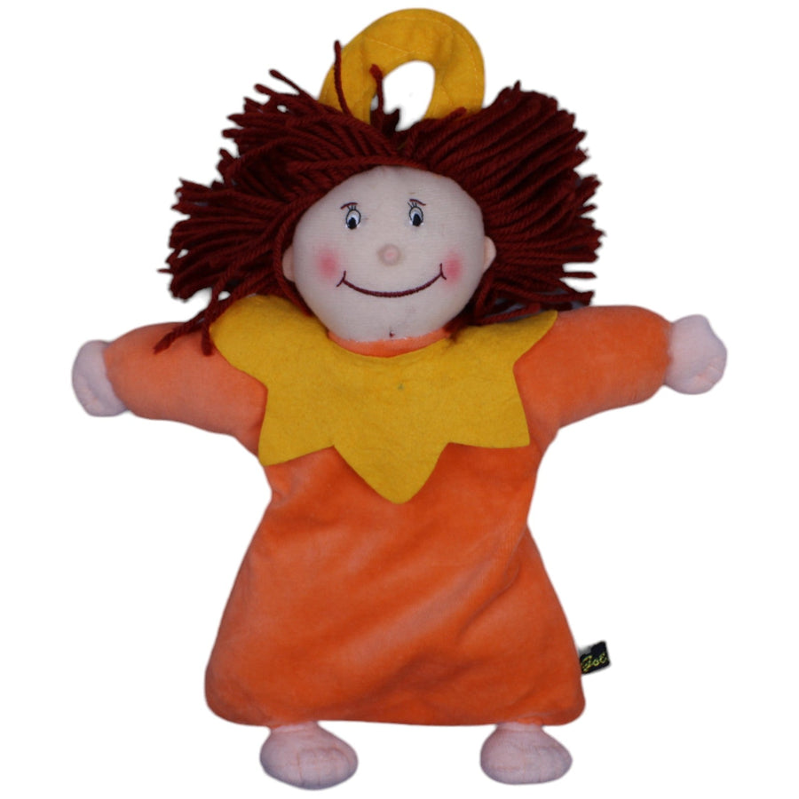 Engel mit Heiligenschein, orange