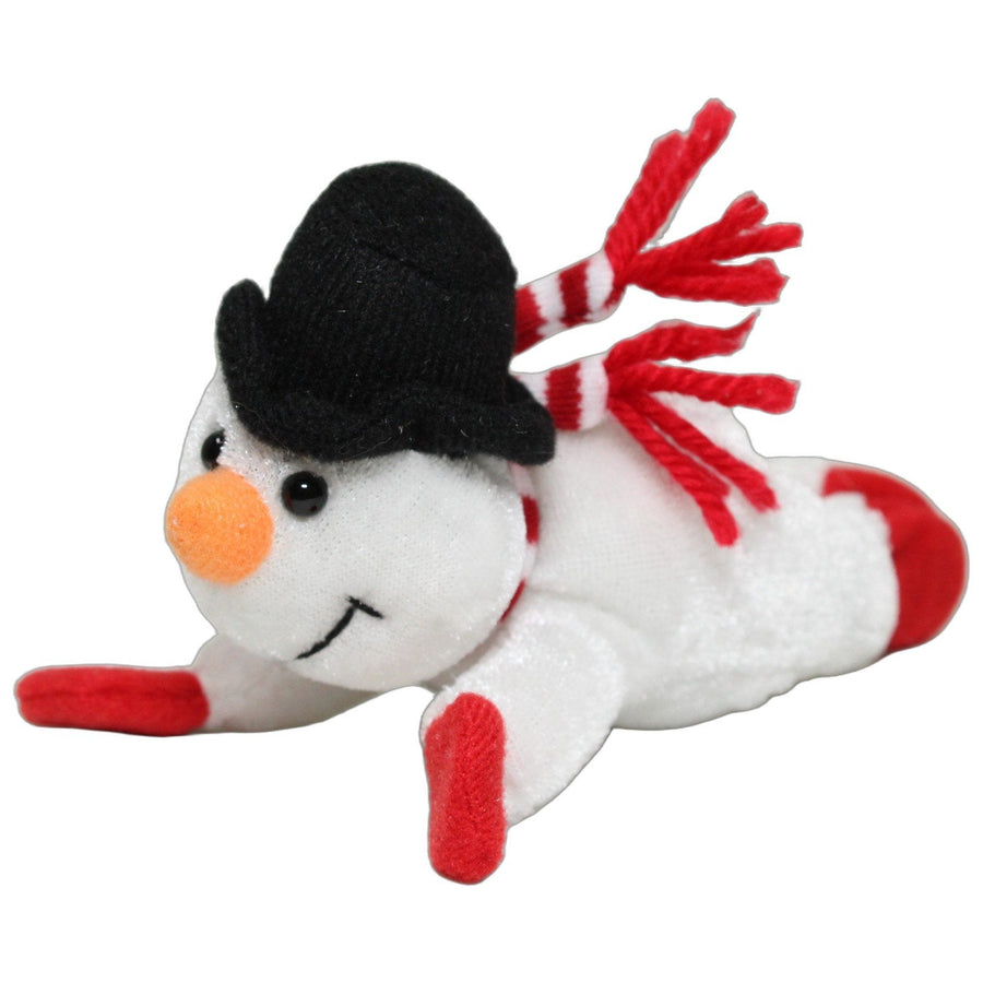 Süßer Schneemann mit Magnethänden und Füßen