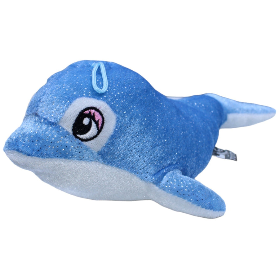 Flos Toys, blauer glitzernder Delfin