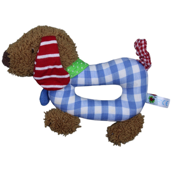BabyGlück, blaukarierter Hund