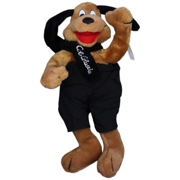 Carlo Colucci Hund mit Hose und Schal
