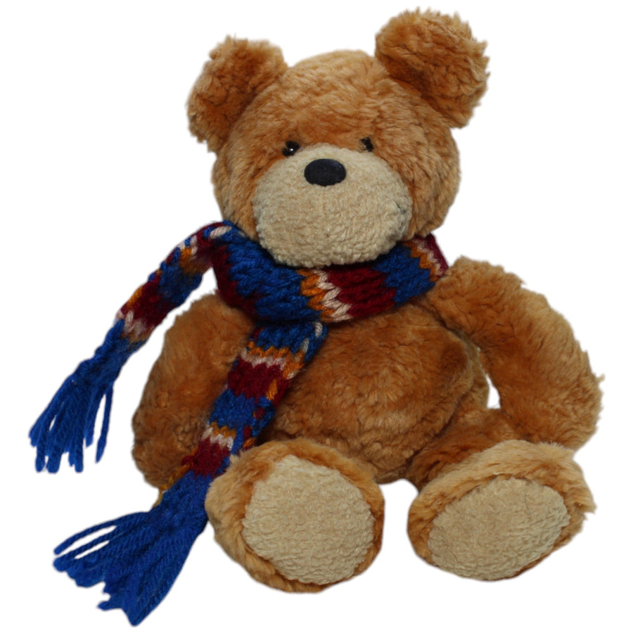 Bär mit blauem Schal