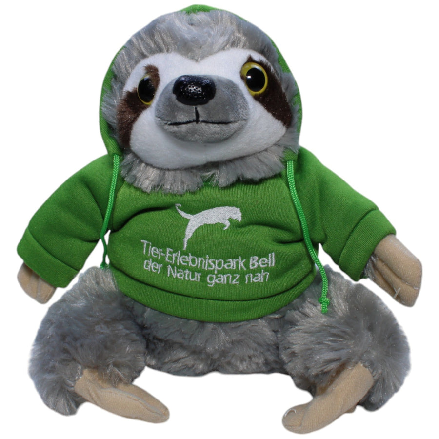 Tier-Erlebnispark Bell der Natur ganz nah, Faultier im grünen Hoodie