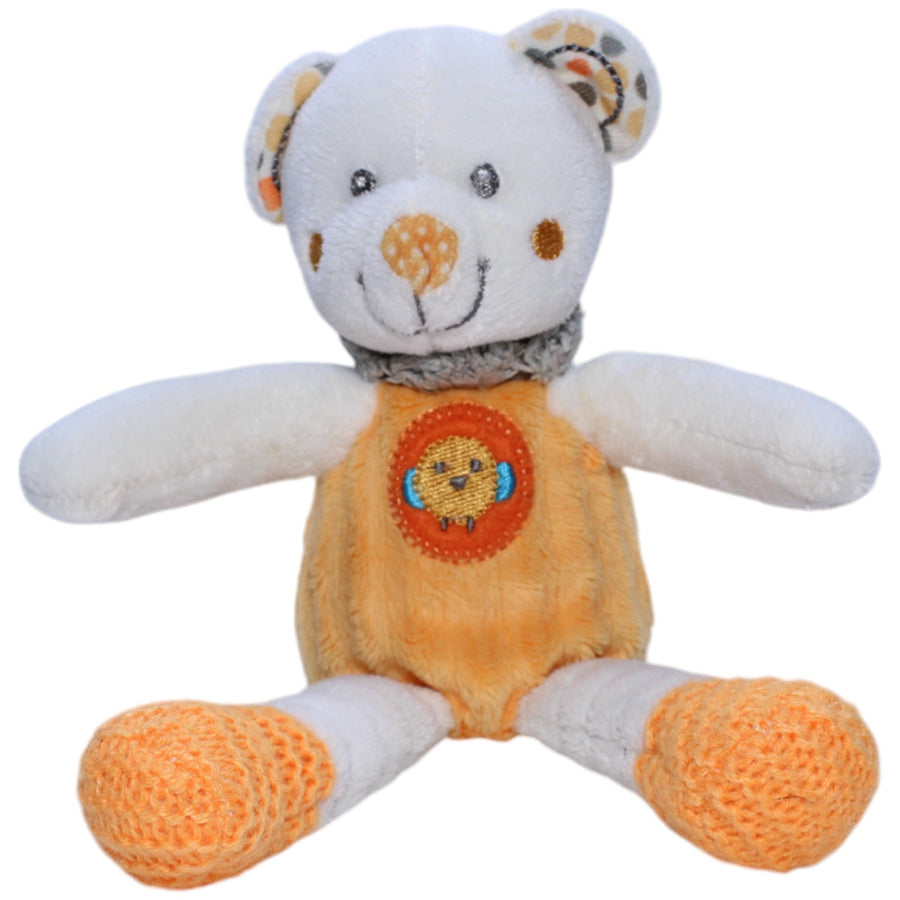 Süßer orange-weißer Teddybär