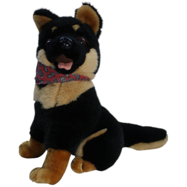 Hübscher Schäferhund mit Halstuch