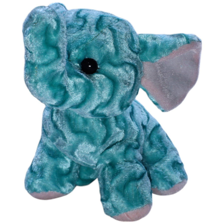 Glänzender türkiser Elefant