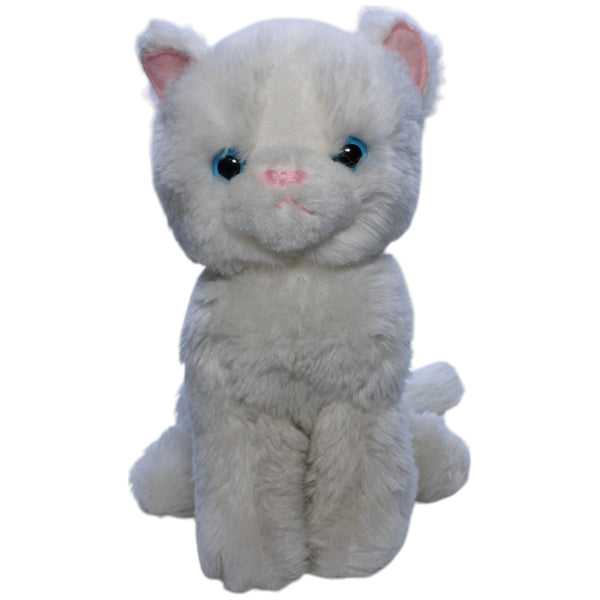 Kuscheltier, weiße Katze