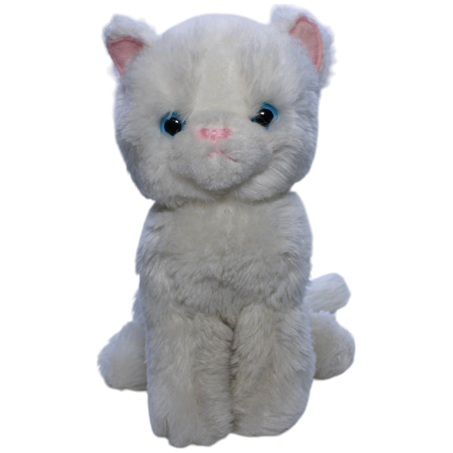 Kuscheltier, weiße Katze