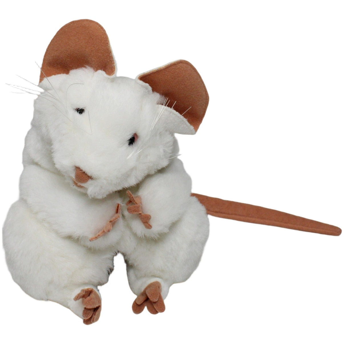 1238385 Folkmanis Weiße Maus Handpuppe Kumpel Leo 17cm _Wieder Da_ ebay - 20 - stofftiere