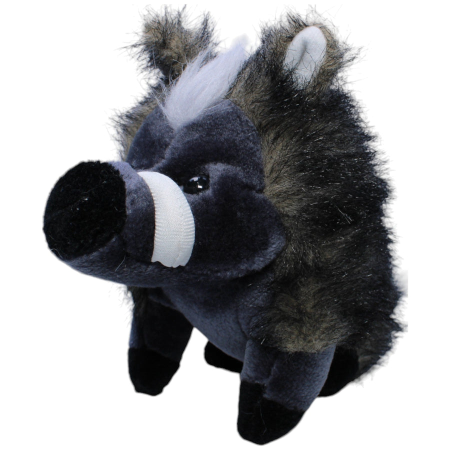 Volksbank, sitzendes Wildschwein