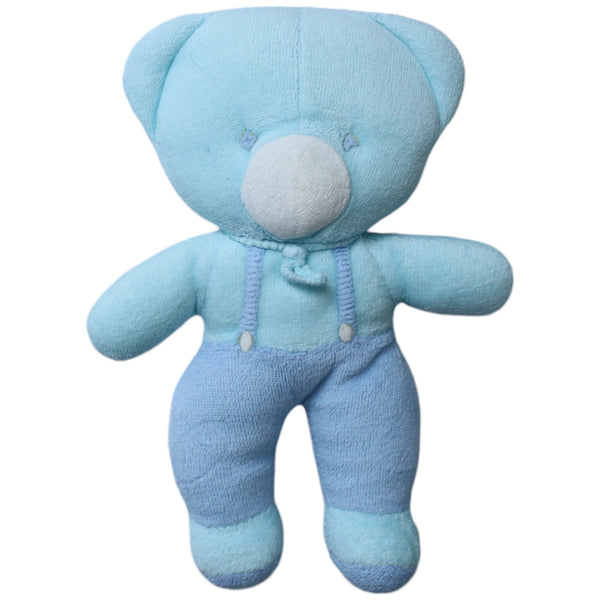 Türkiser Teddybär mit Latzhose