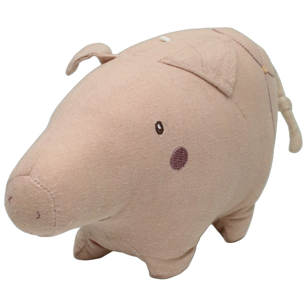1238442 Fehn Süßes Schwein Kuscheltier Kumpel Leo 23cm _Wieder Da_ Beige