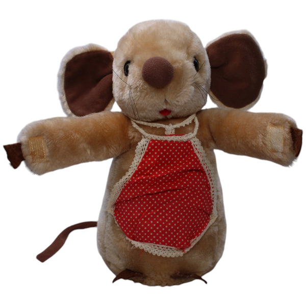 Maus mit Schürze, braun