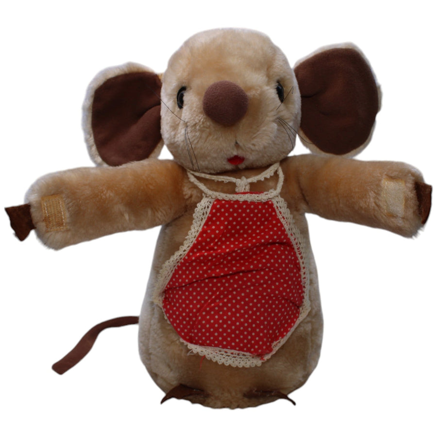 Maus mit Schürze, braun