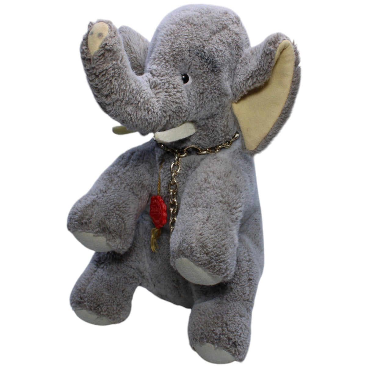 1238525 Gebr. Hermann GmbH & Co.KG Elefant Kuscheltier Kumpel Leo Gebraucht Vintage