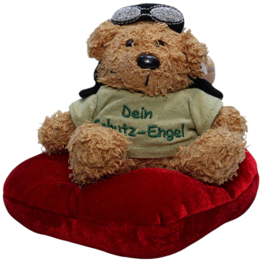 Schutz-Engel Teddybär auf Herz