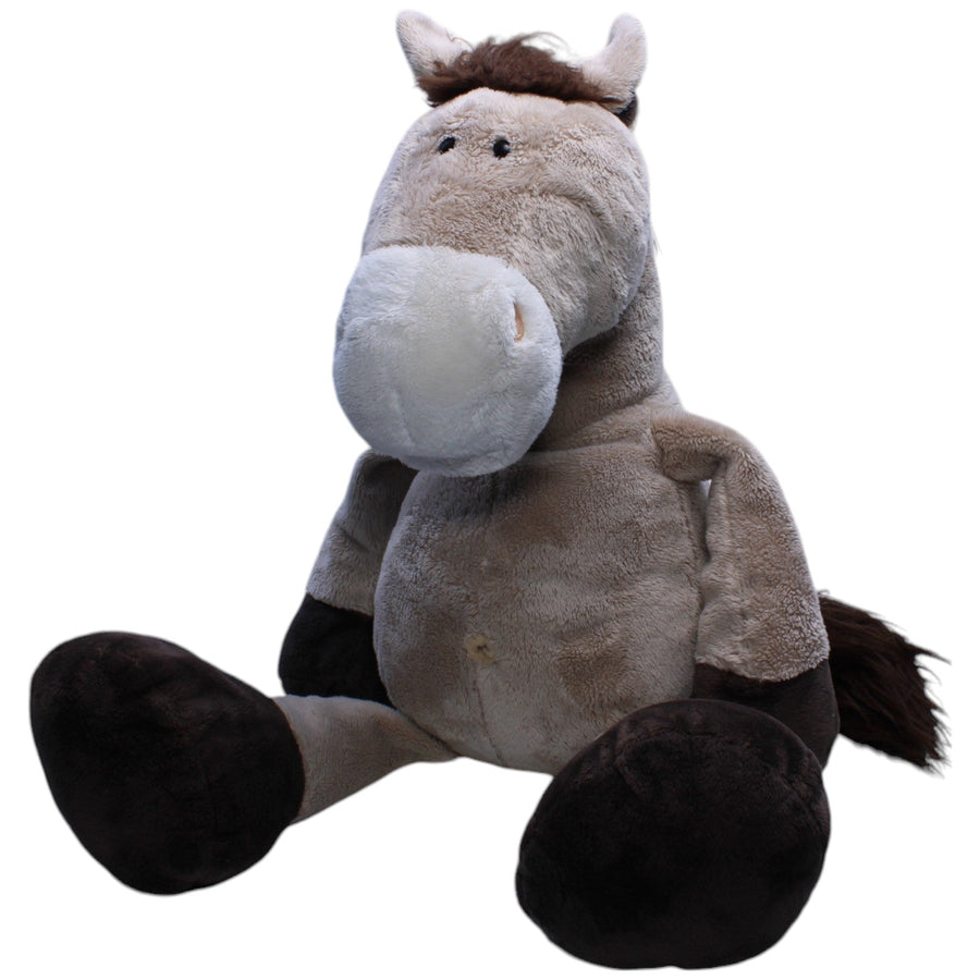 Graues XL Schlenker-Pferd
