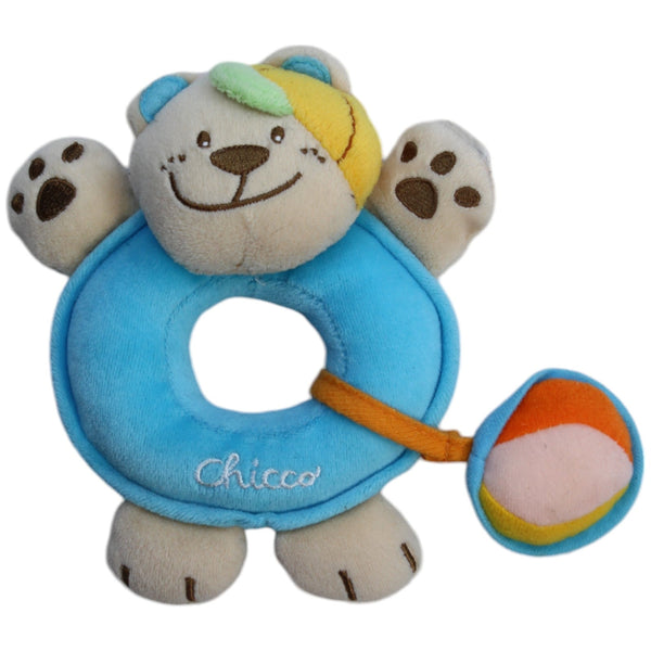 Bär mit Knisterball, blau