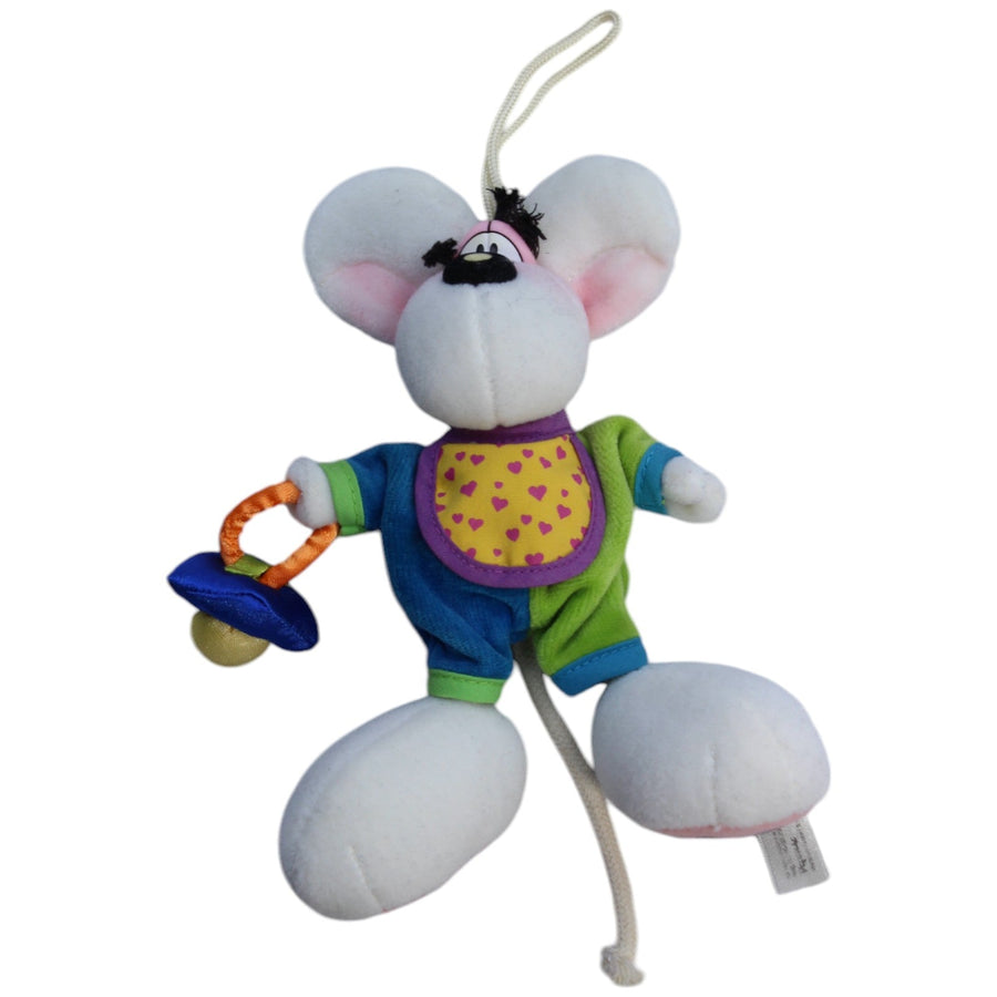 Baby-Diddl Maus mit Schnuller
