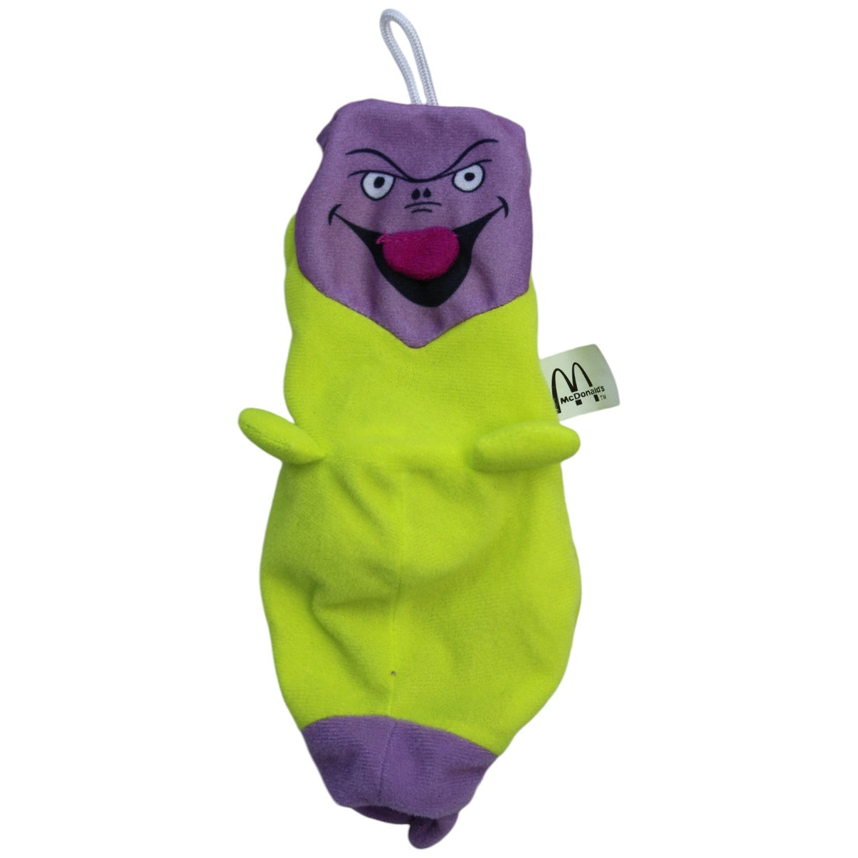 1239121 McDonald's Happy Meal: Monster Säcke, Meckersack Kuscheltier Kumpel Leo Gebraucht Happy Meal Vintage