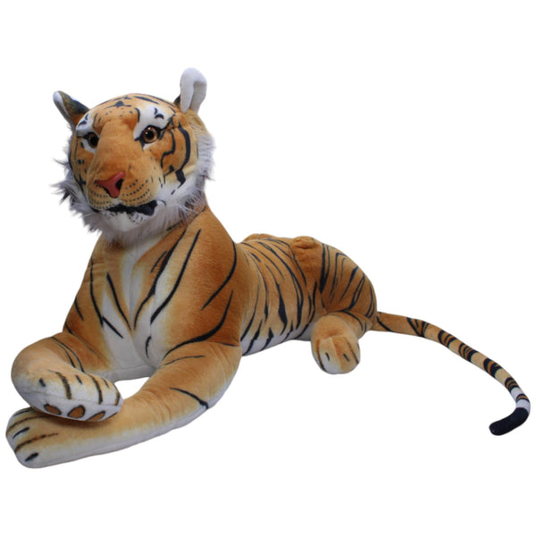 XXXL Tiger mit Styroporkopf, liegend