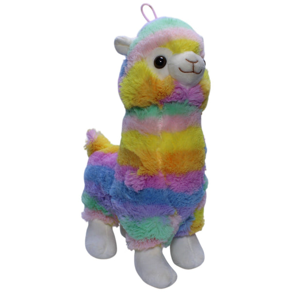 Regenbogen Alpaka, groß
