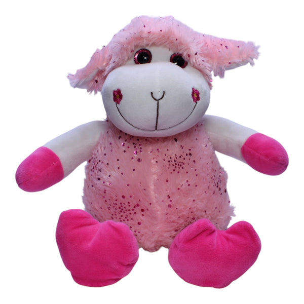 XL Pinkes Glitzer Schaf