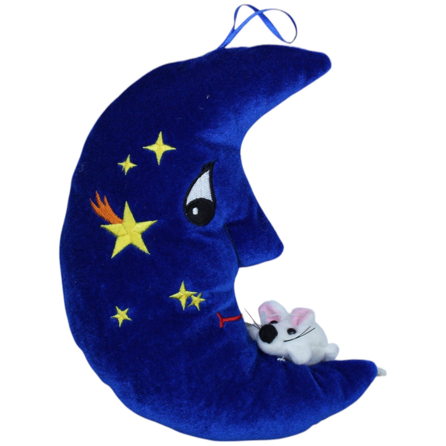 Blauer Mond mit kleiner Maus