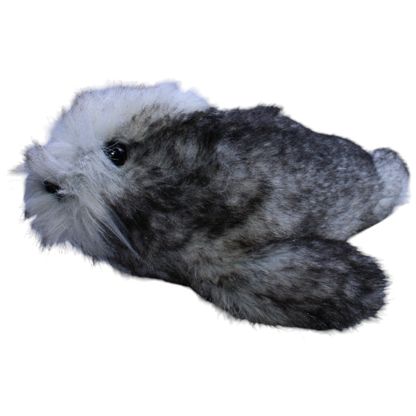Flauschige graue XL Robbe