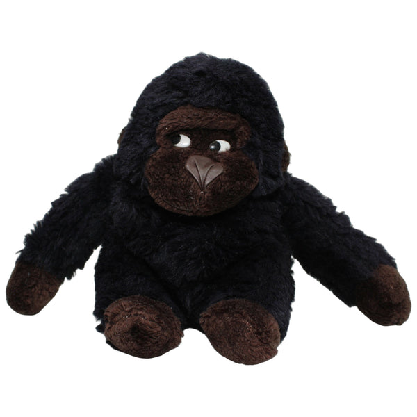 Schwarzer Gorilla, sitzend