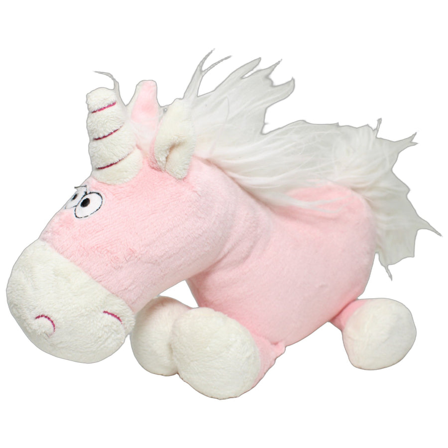 Rosa Schlenker Einhorn mit weißer Mähne