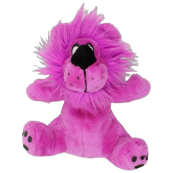 Cooler pinker Löwe, sitzend